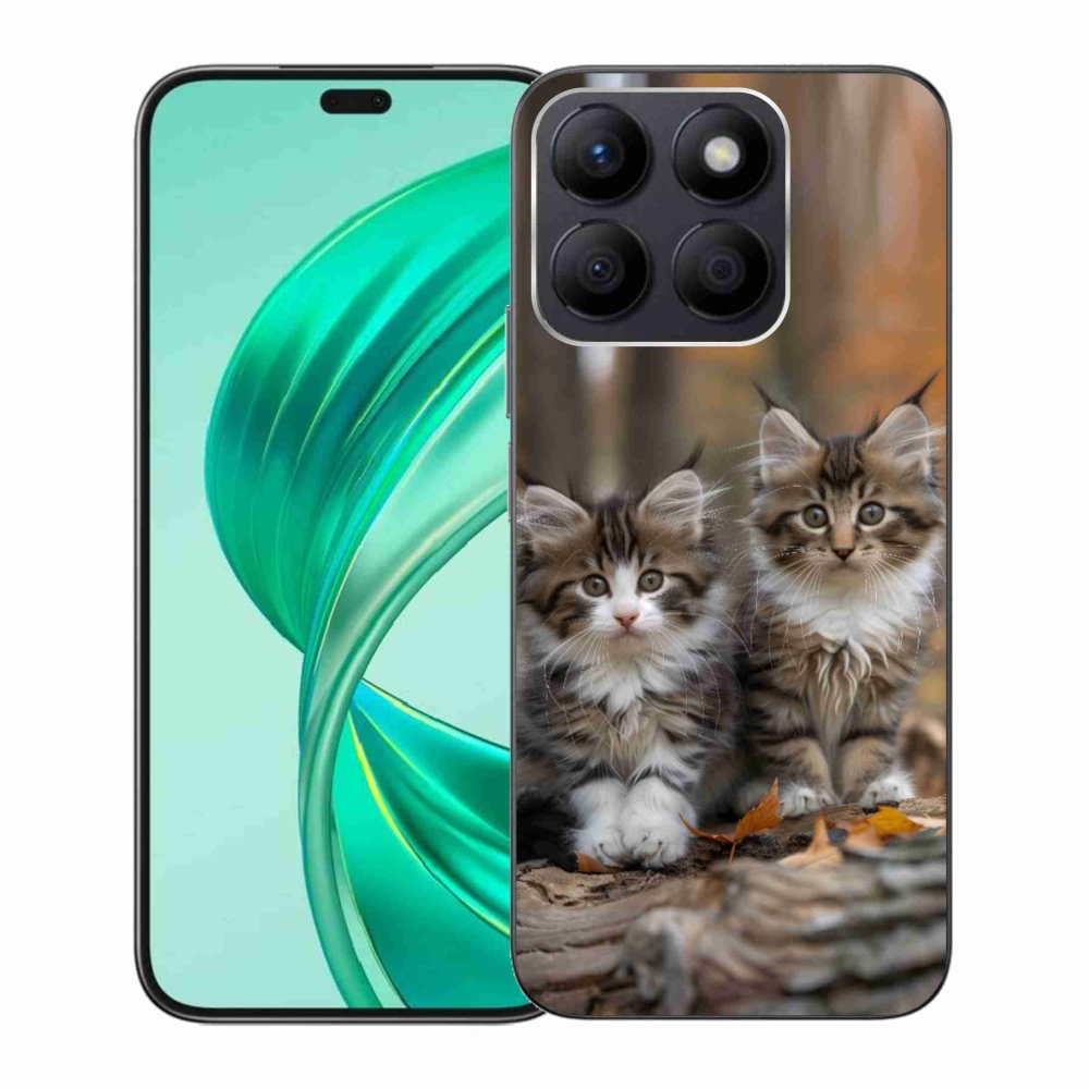 Gélový kryt mmCase na Honor X8b - mačacie duo 3