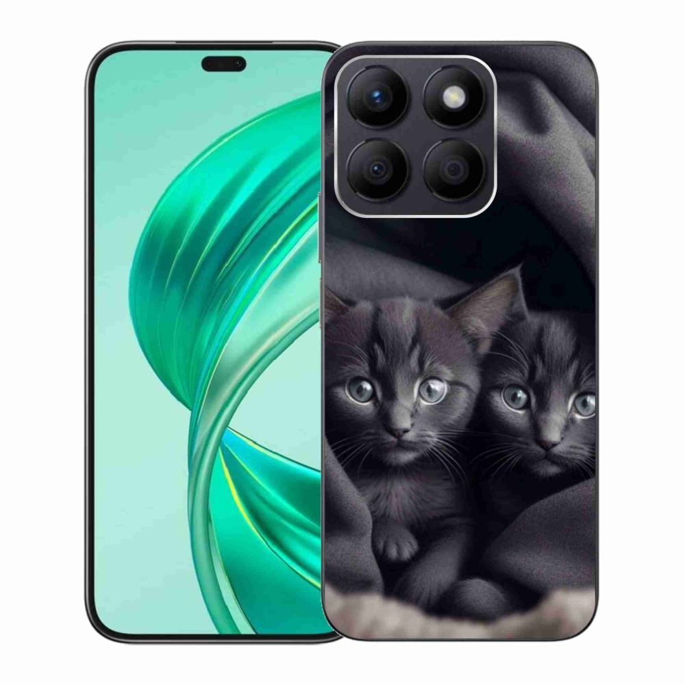 Gélový kryt mmCase na Honor X8b - mačacie duo