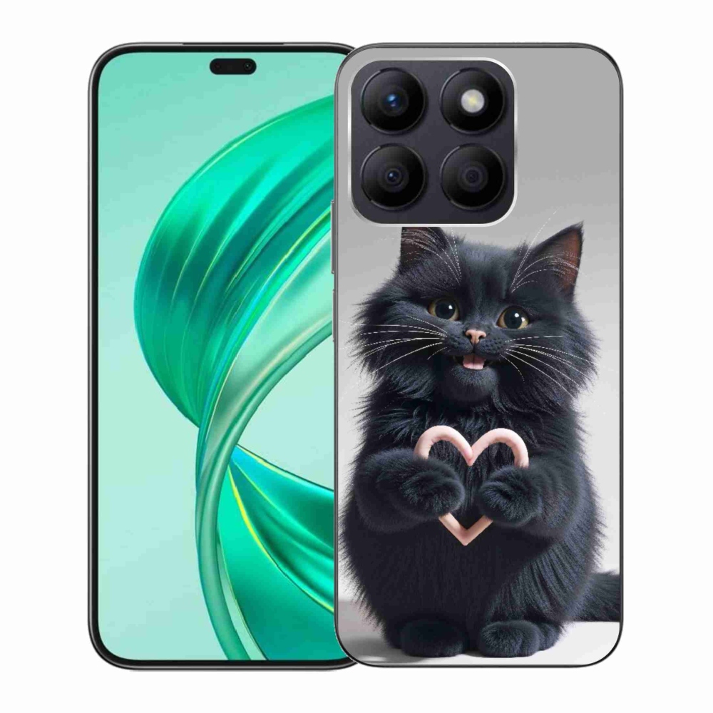 Gélový kryt mmCase na Honor X8b - mačacia láska 3