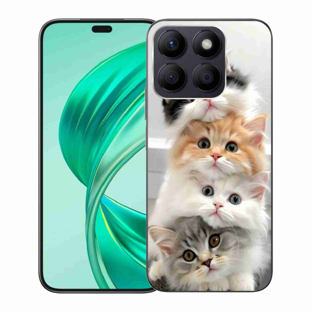 Gélový kryt mmCase na Honor X8b - mačacia partia