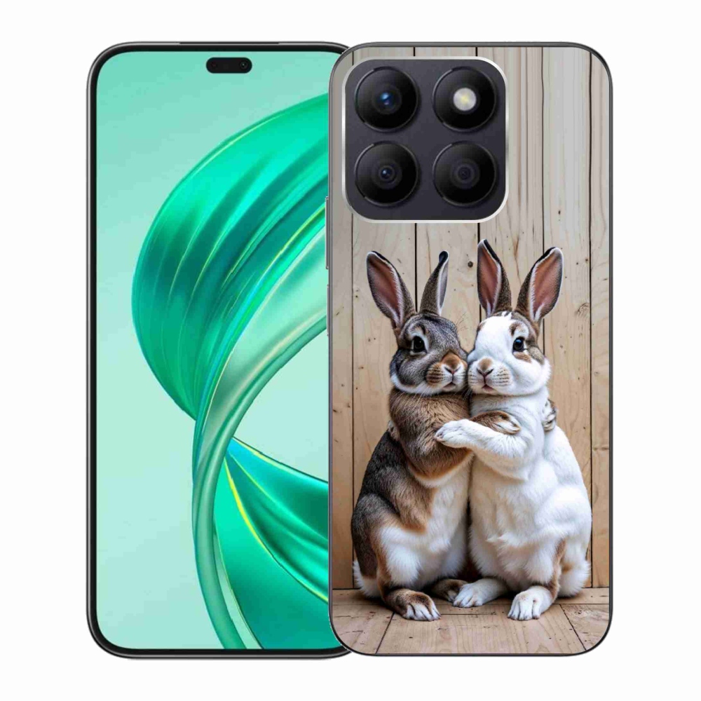 Gélový kryt mmCase na Honor X8b - králičie pár