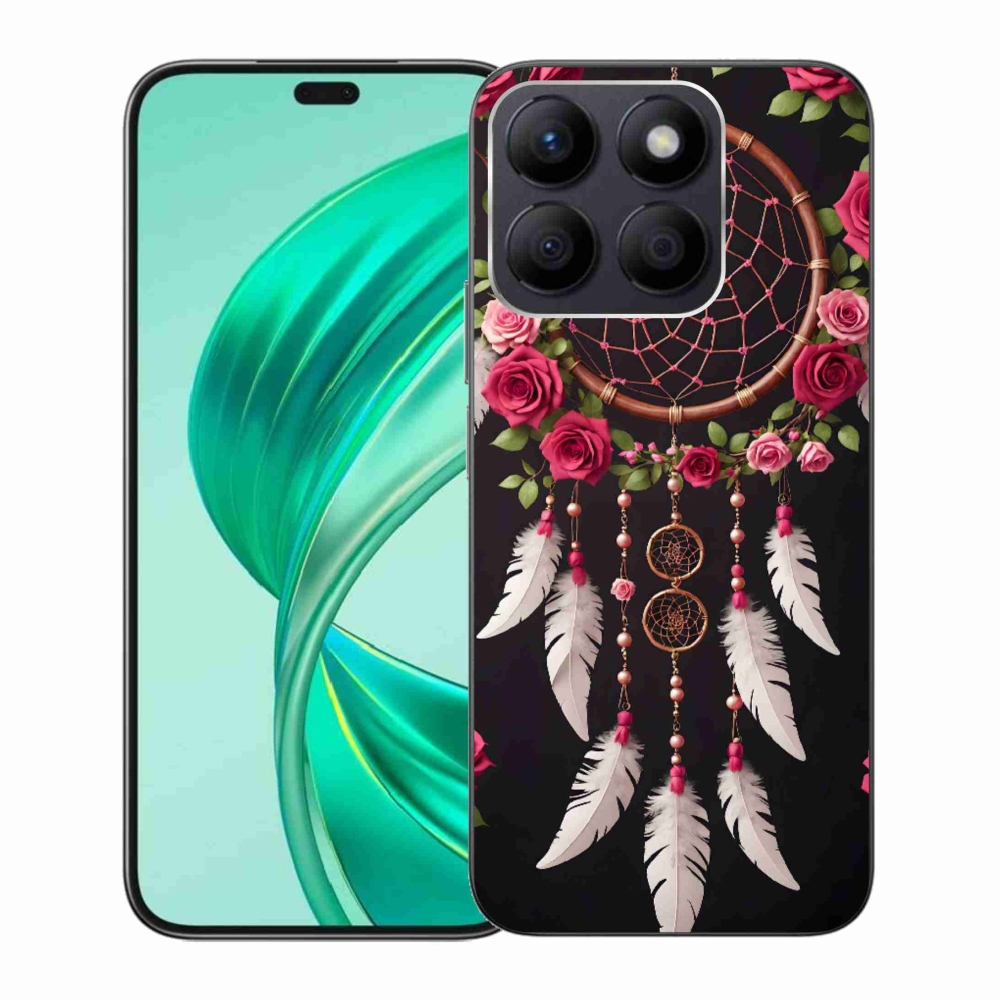 Gélový kryt mmCase na Honor X8b - lapač snov s ružami