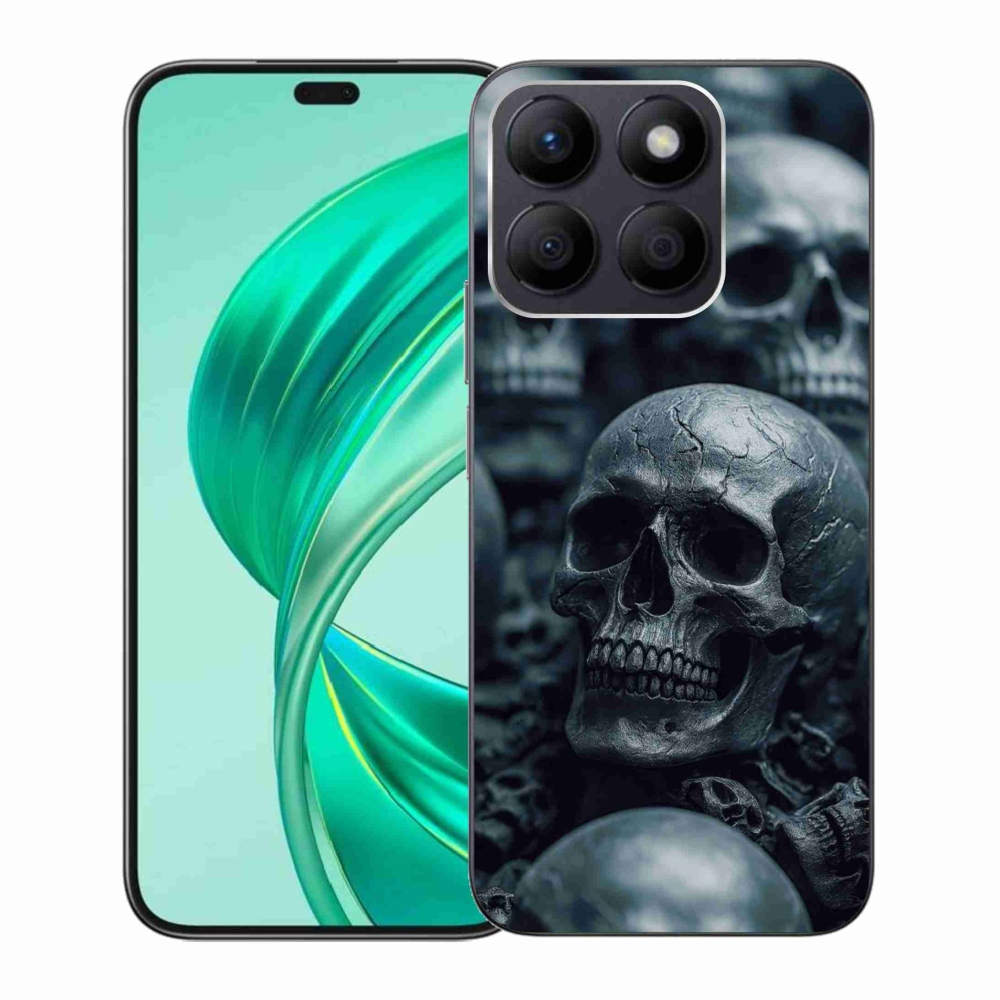 Gélový kryt mmCase na Honor X8b - lebka 2