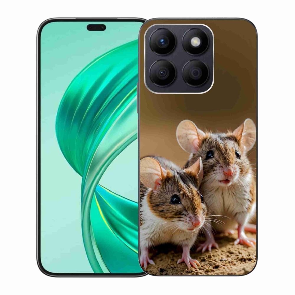 Gélový kryt mmCase na Honor X8b - myší duo