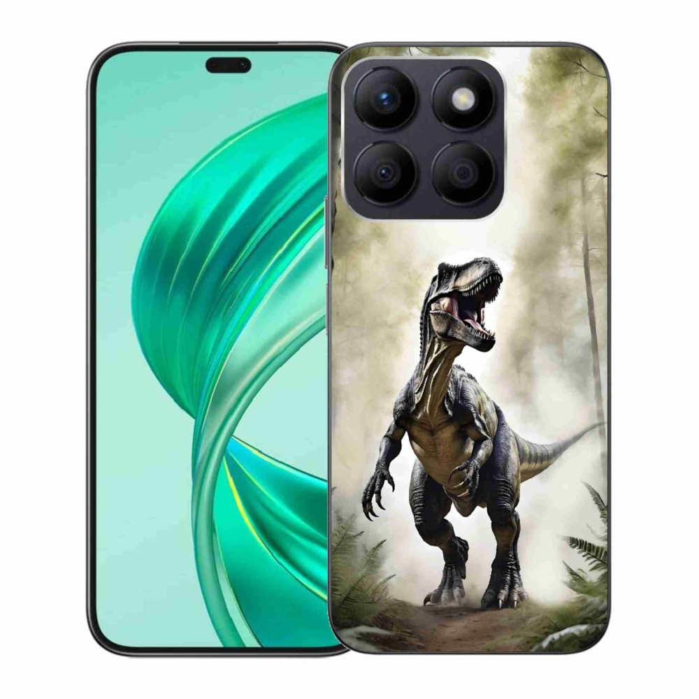 Gélový kryt mmCase na Honor X8b - naštvaný T-Rex