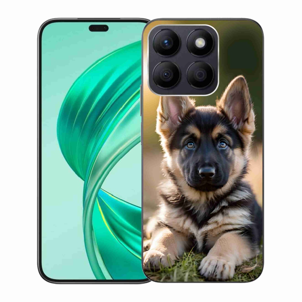 Gélový kryt mmCase na Honor X8b - nemecký ovčiak v prírode