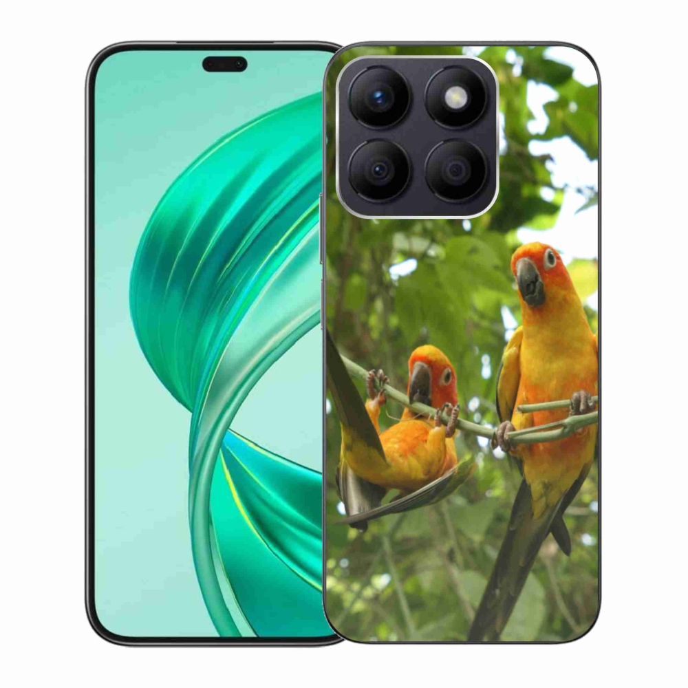 Gélový kryt mmCase na Honor X8b - papagáje aratingy