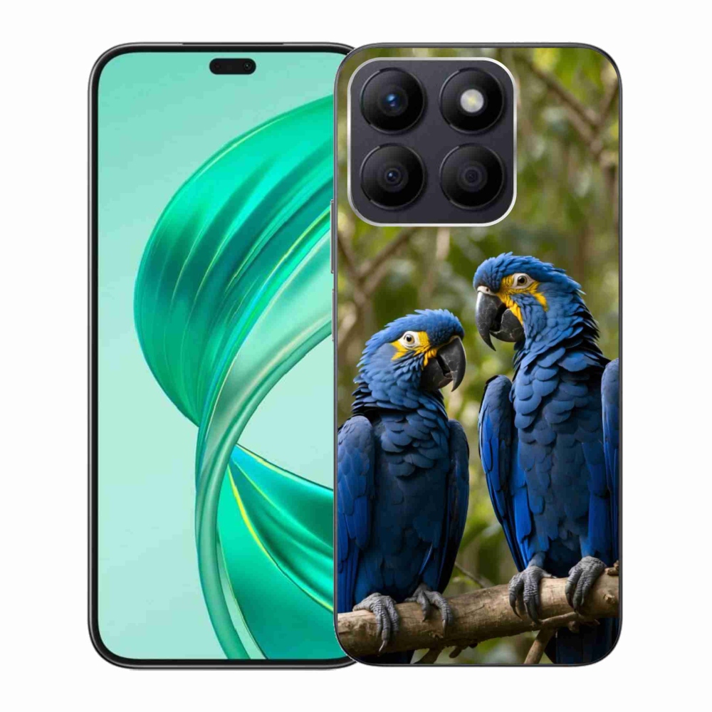Gélový kryt mmCase na Honor X8b - papagájové duo