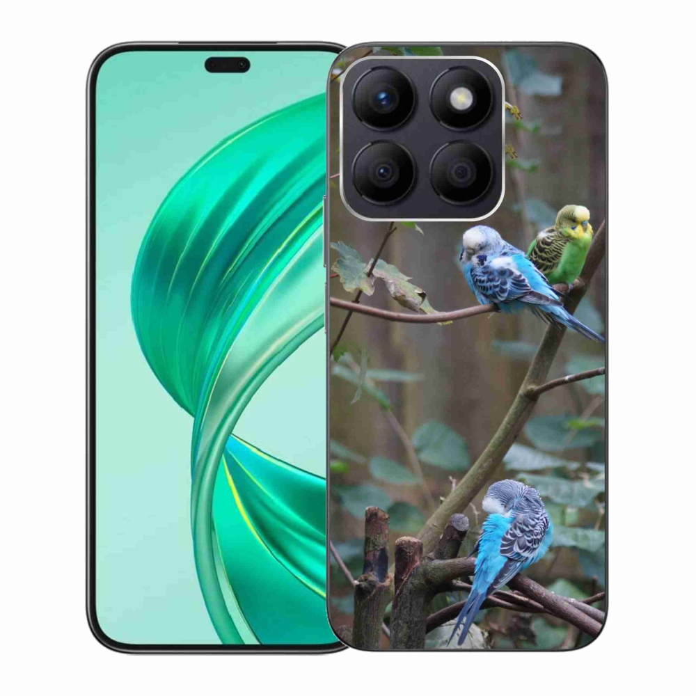 Gélový kryt mmCase na Honor X8b - papagáje na vetve