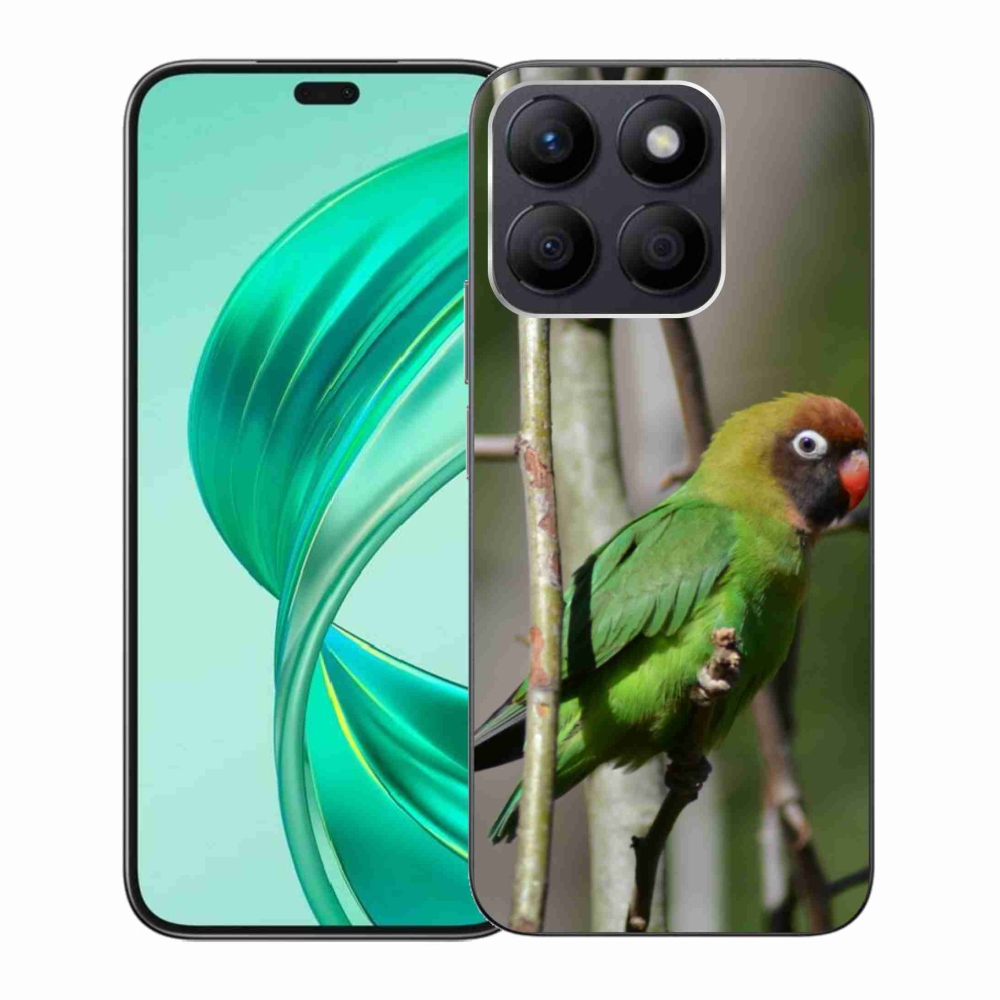 Gélový kryt mmCase na Honor X8b - papagáj agapornis