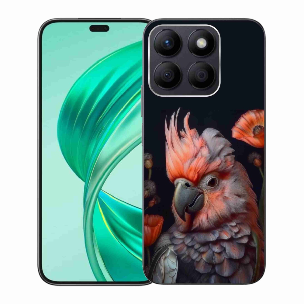 Gélový kryt mmCase na Honor X8b - papagáj kakadu vo farbách