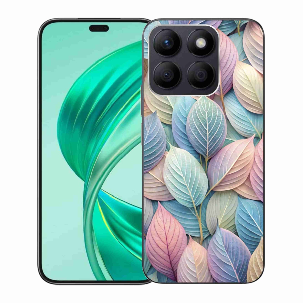 Gélový kryt mmCase na Honor X8b - pastelové listy