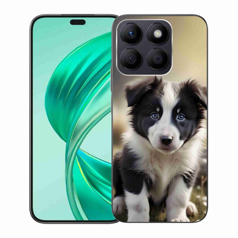 Gélový kryt mmCase na Honor X8b - roztomilá border kólia