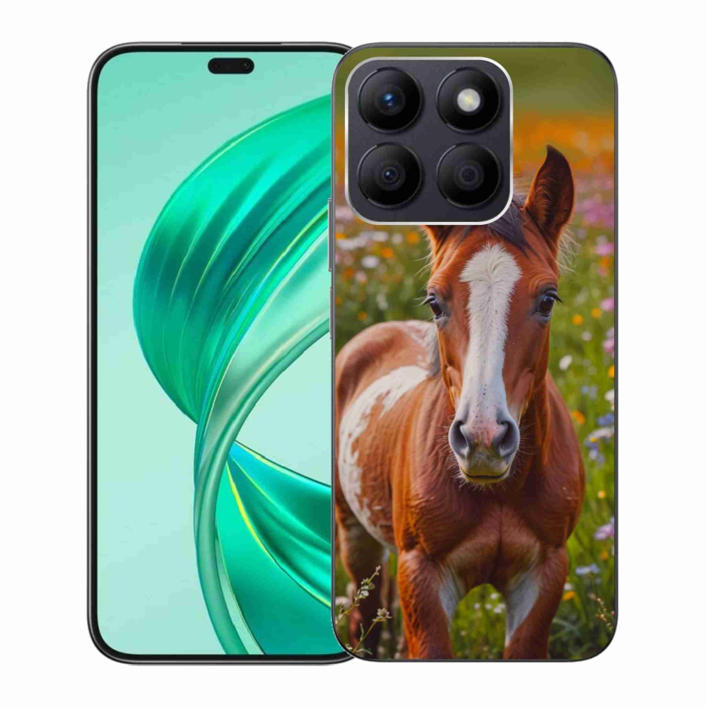 Gélový kryt mmCase na Honor X8b - roztomilé žriebä