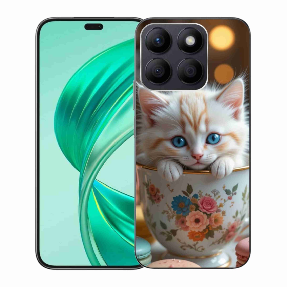 Gélový kryt mmCase na Honor X8b - roztomilé mačiatko 6