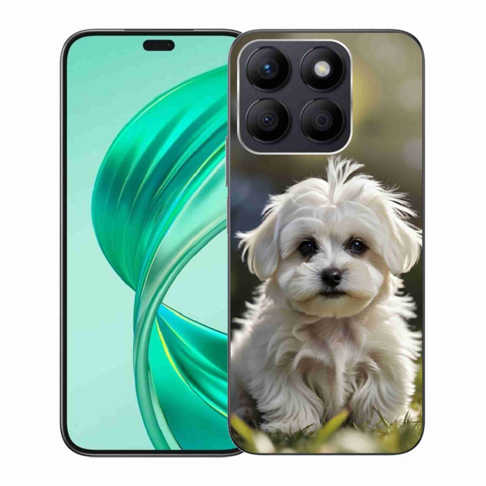 Gélový kryt mmCase na Honor X8b - roztomilý maltézsky psík