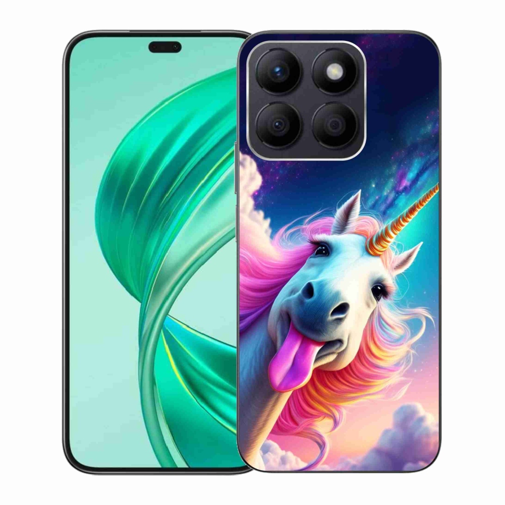 Gélový kryt mmCase na Honor X8b - šialený jednorožec
