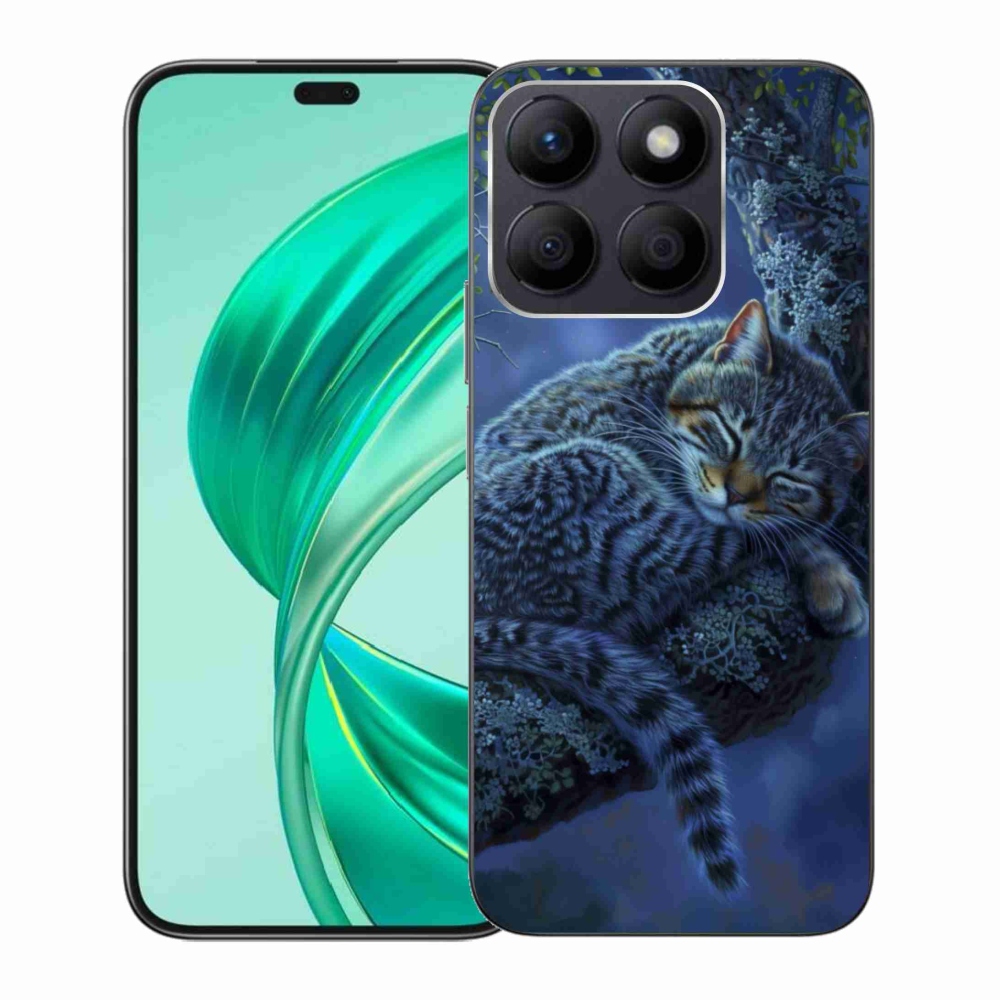 Gélový kryt mmCase na Honor X8b - spiaca mačka
