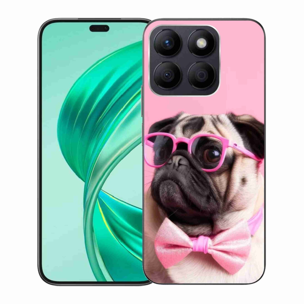 Gélový kryt mmCase na Honor X8b - štýlový mops