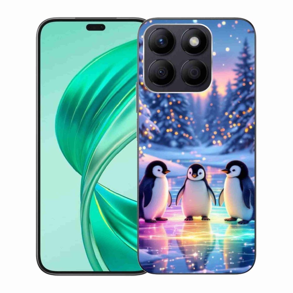 Gélový kryt mmCase na Honor X8b - tučniaky