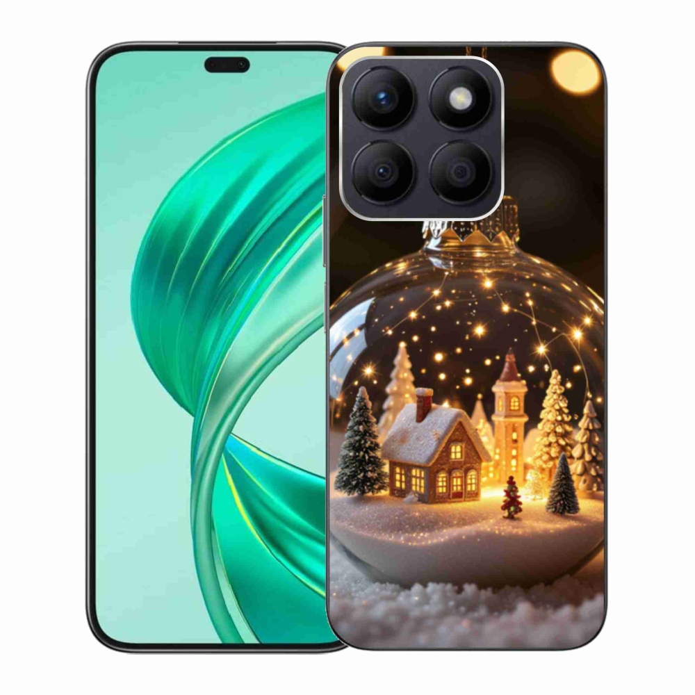 Gélový kryt mmCase na Honor X8b - vianočné gule 3