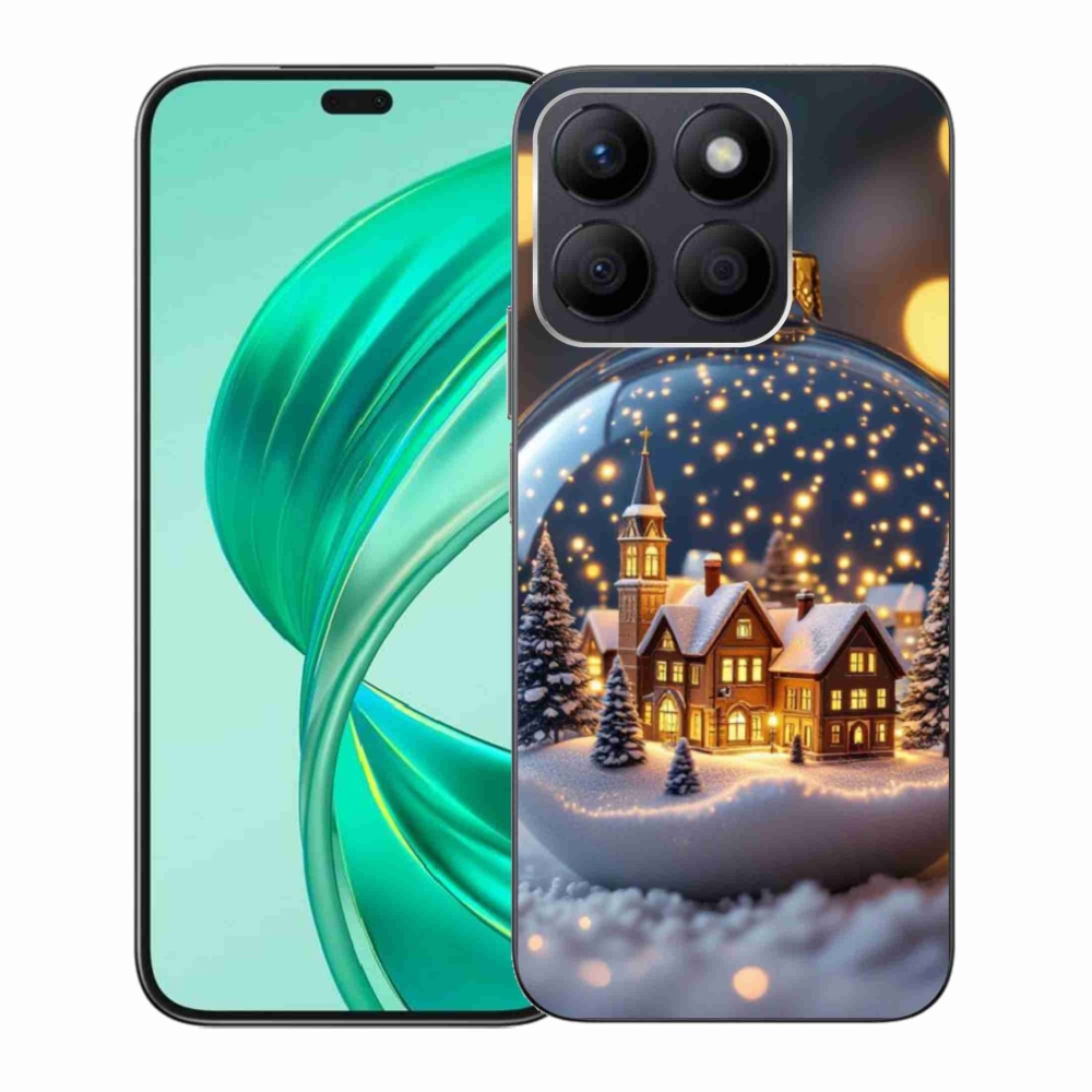 Gélový kryt mmCase na Honor X8b - vianočné gule 4