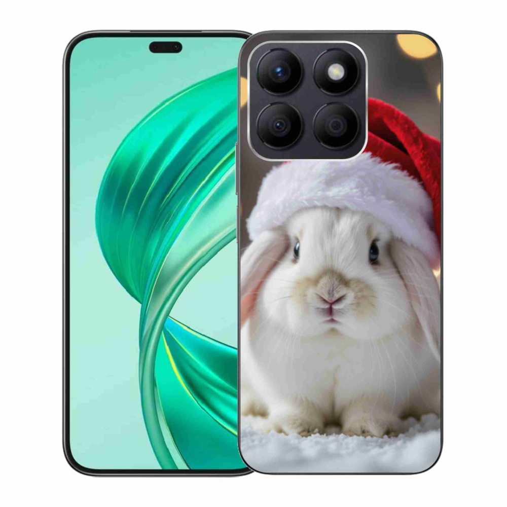 Gélový kryt mmCase na Honor X8b - vianočný králik