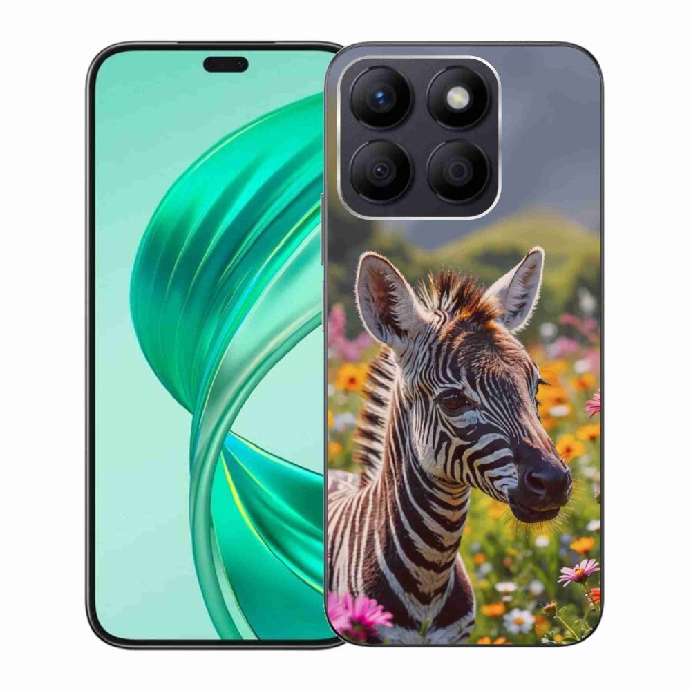 Gélový kryt mmCase na Honor X8b - zebra na lúke