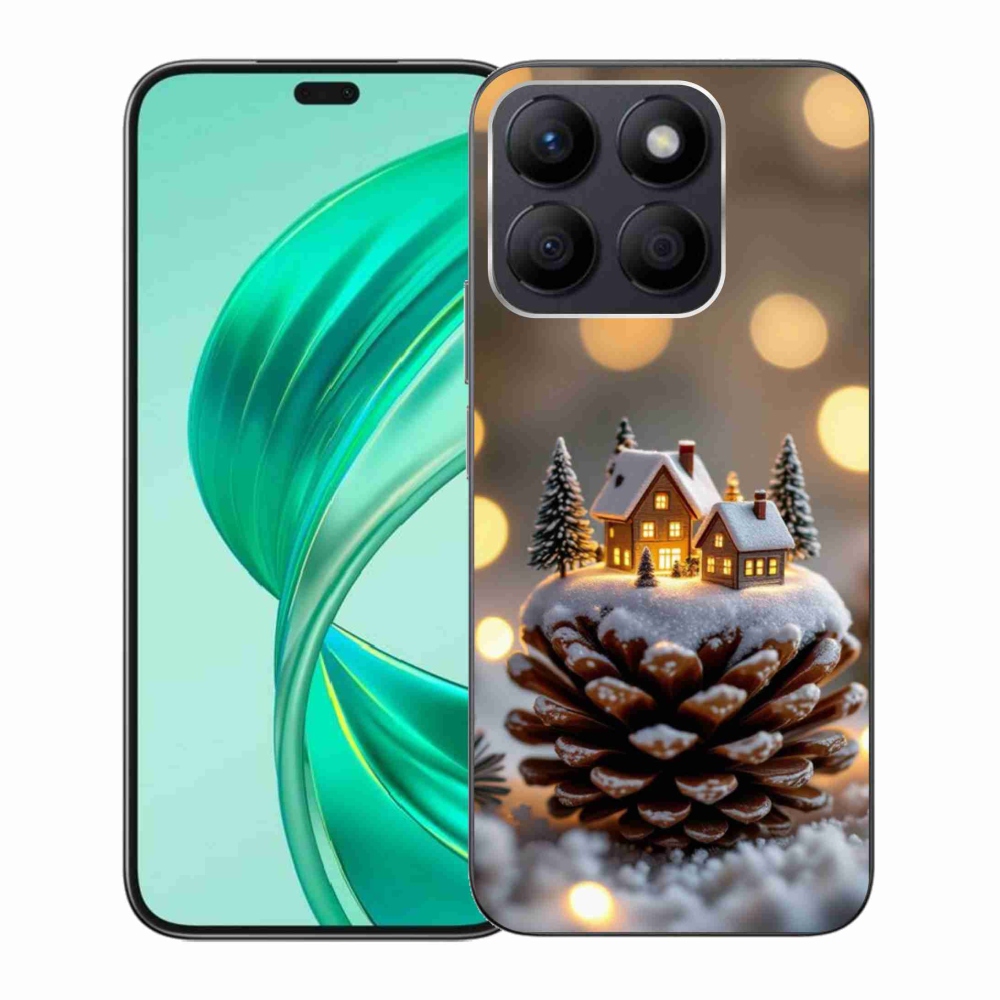 Gélový kryt mmCase na Honor X8b - zimná dedinka