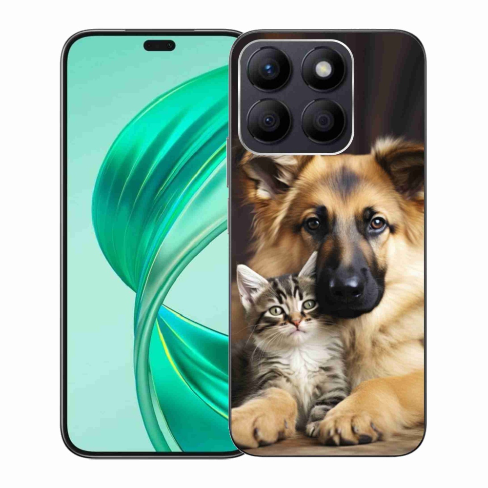 Gélový kryt mmCase na Honor X8b - zvieracie priateľstvo