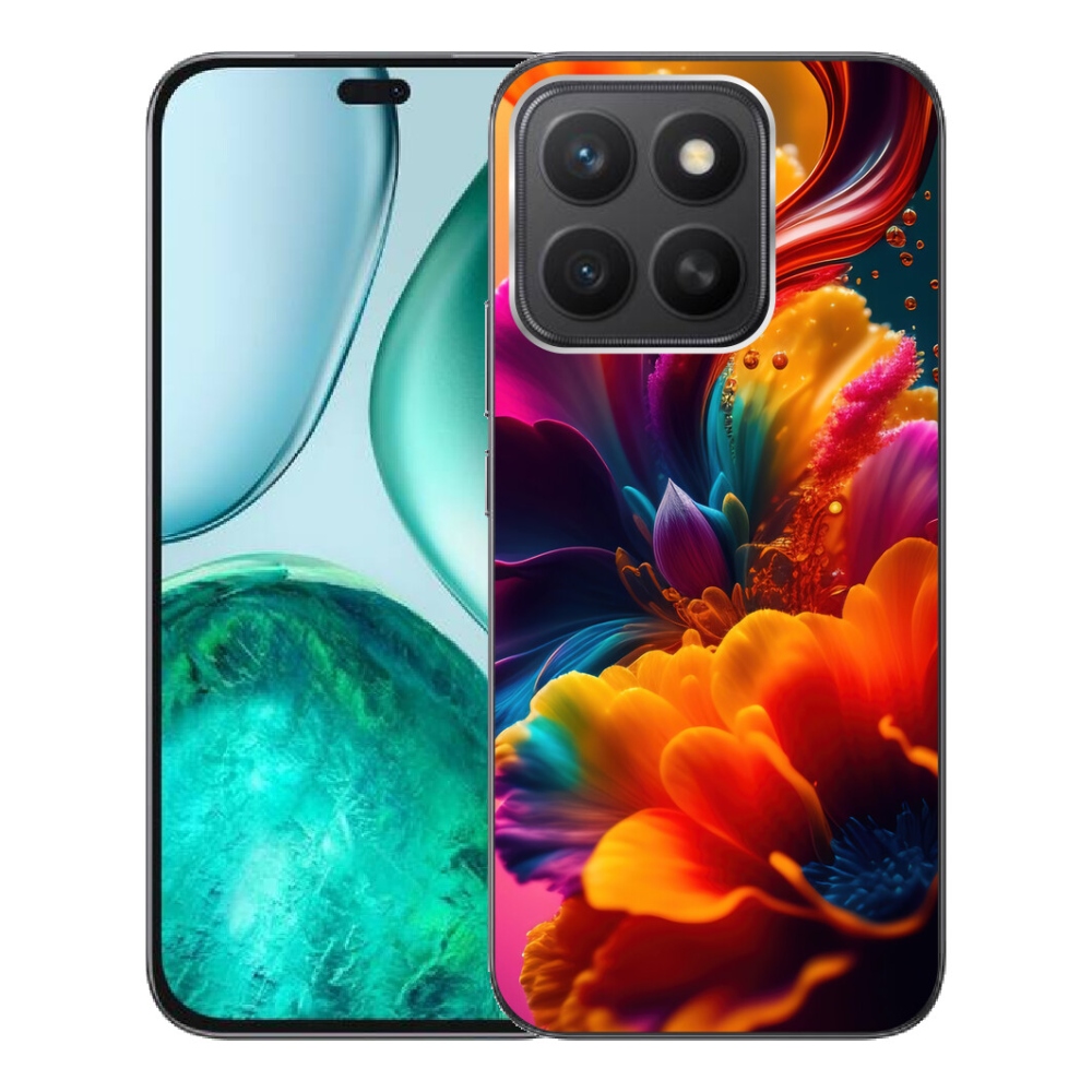 Gélový kryt mmCase na Honor X8c - abstraktný motív 2