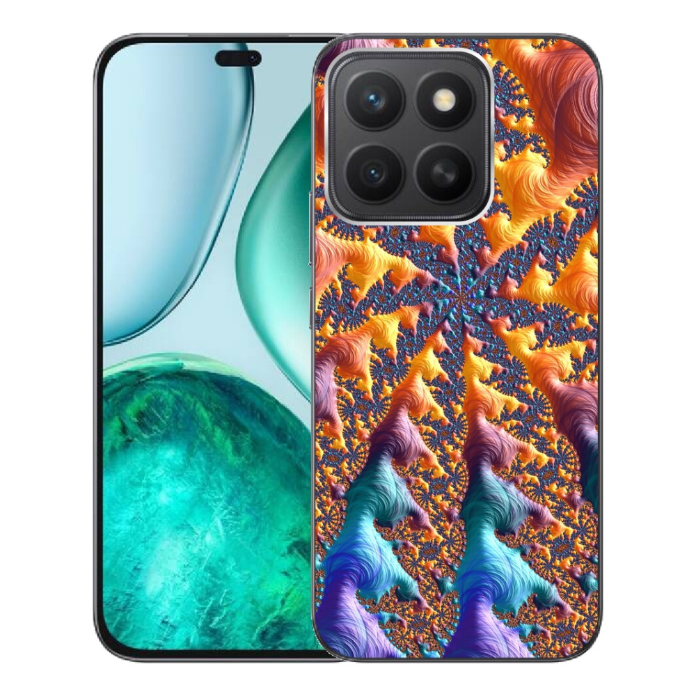 Gélový kryt mmCase na Honor X8c - abstraktný motív 23