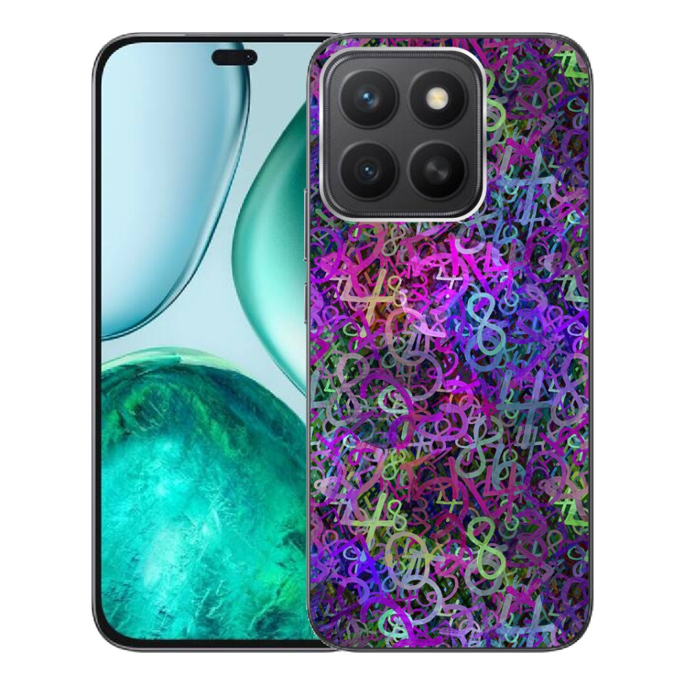 Gélový kryt mmCase na Honor X8c - abstraktný motív 25