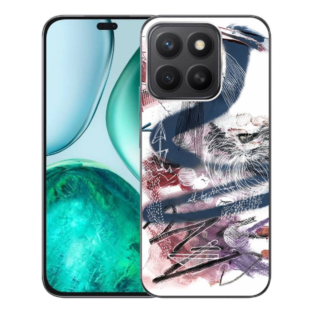 Gélový kryt mmCase na Honor X8c - abstraktný motív 28