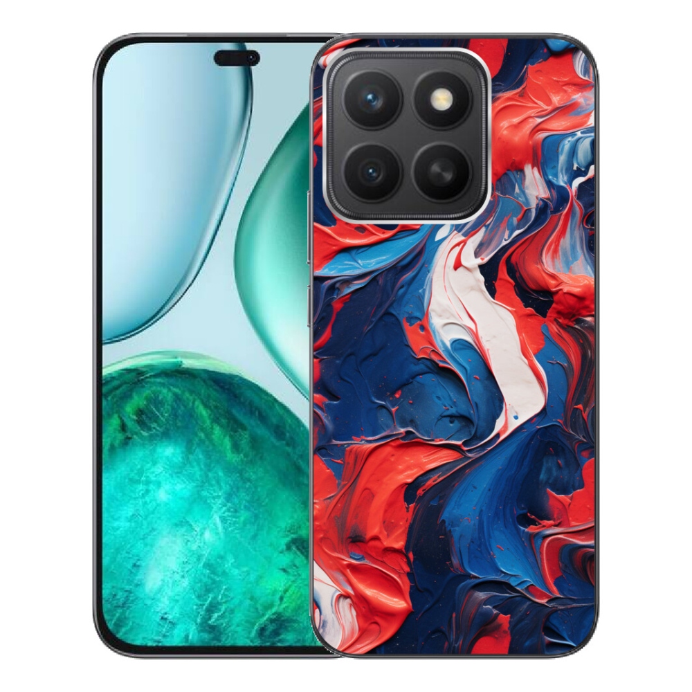 Gélový kryt mmCase na Honor X8c - abstraktný motív 7