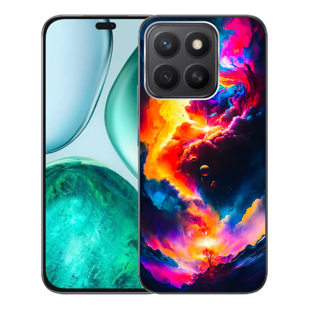 Gélový kryt mmCase na Honor X8c - abstraktný motív