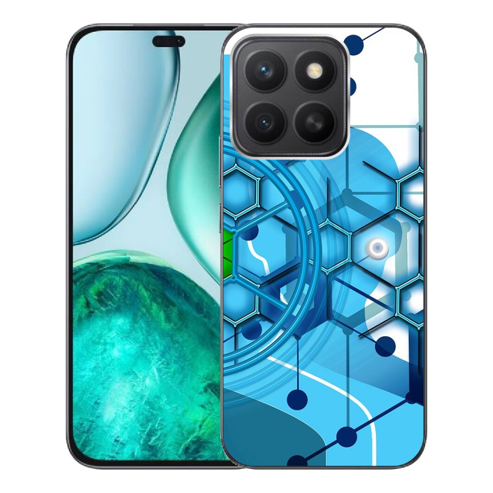 Gélový kryt mmCase na Honor X8c - abstraktný vzor 2