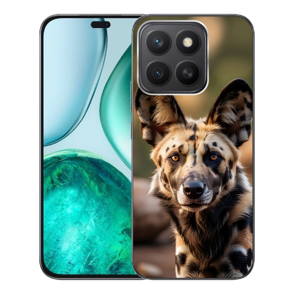 Gélový kryt mmCase na Honor X8c - africký divoký pes