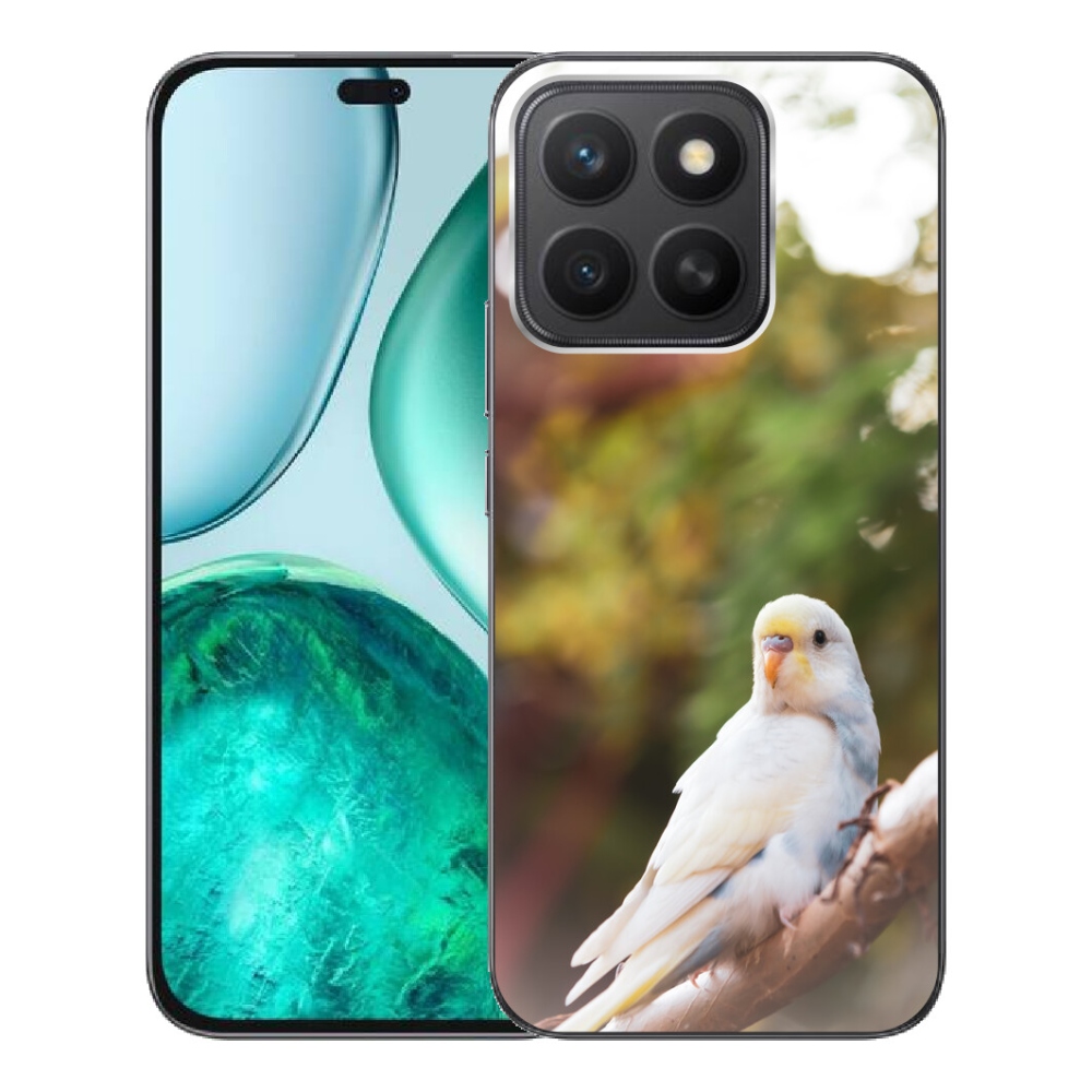 Gélový kryt mmCase na Honor X8c - andulka biela