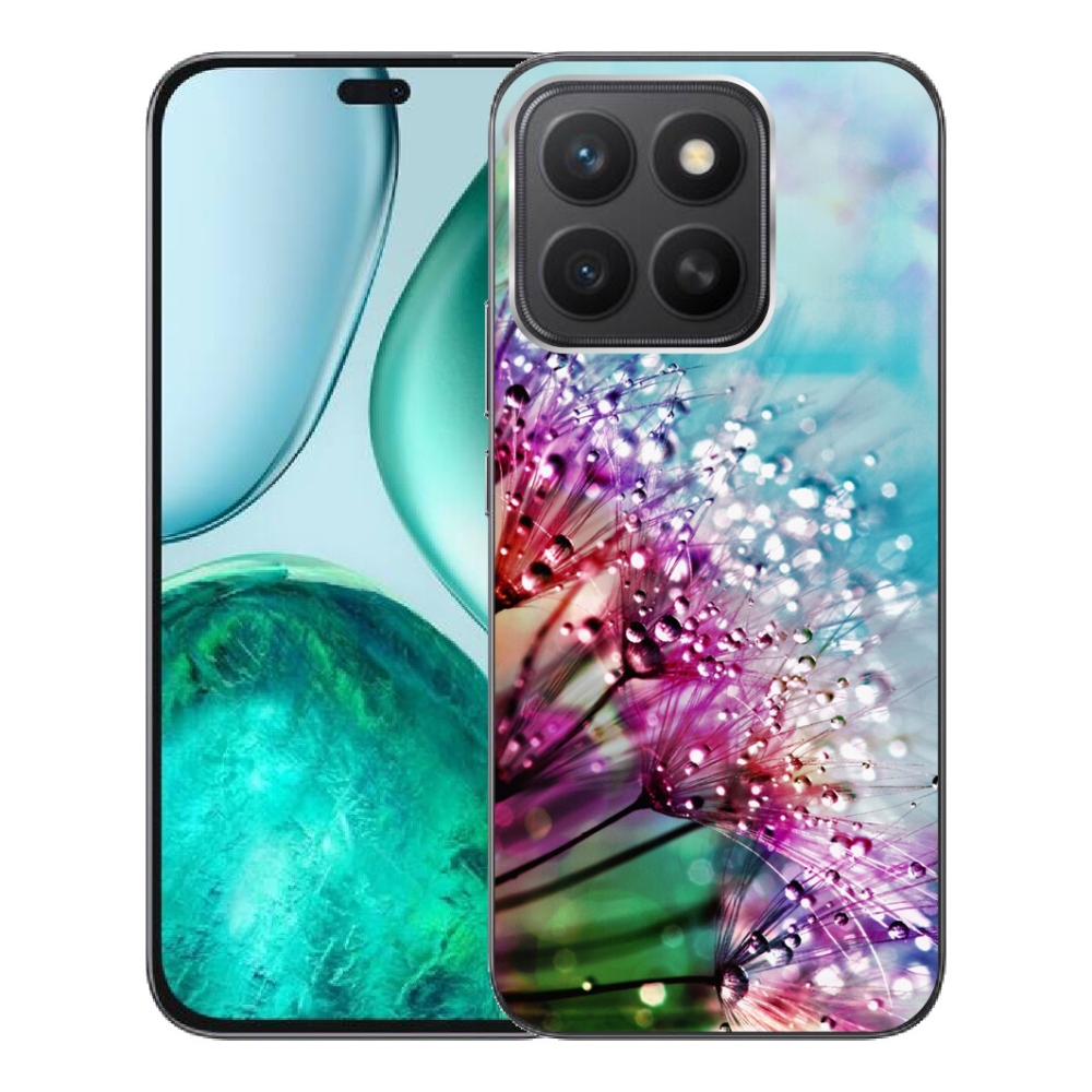 Gélový kryt mmCase na Honor X8c - farebné kvety