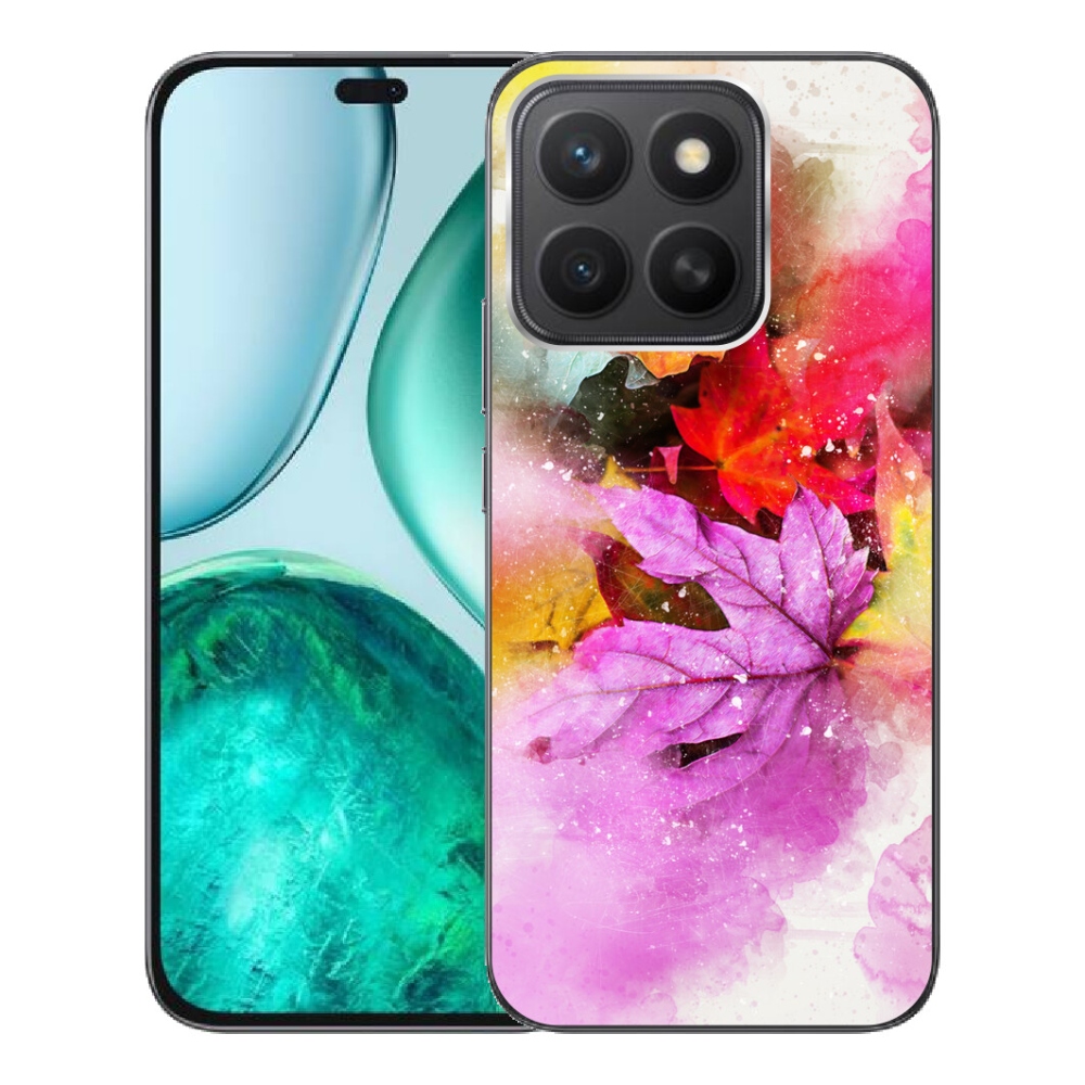 Gélový kryt mmCase na Honor X8c - farebné listy