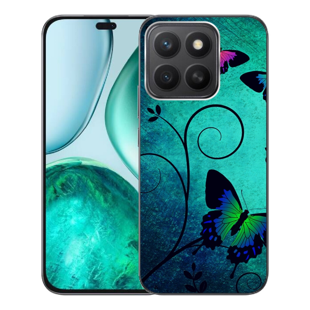 Gélový kryt mmCase na Honor X8c - farební motýle