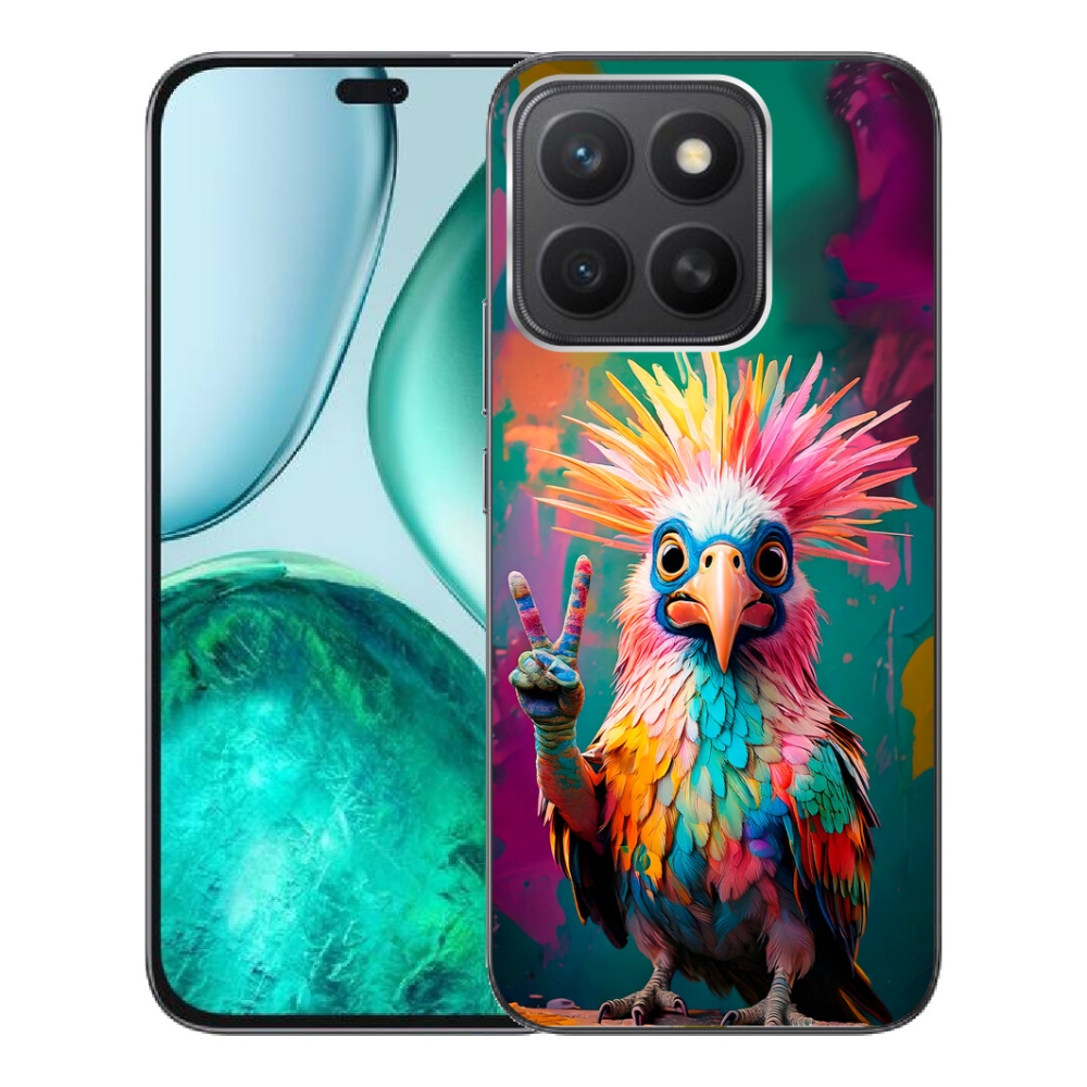 Gélový kryt mmCase na Honor X8c - farebný rebel