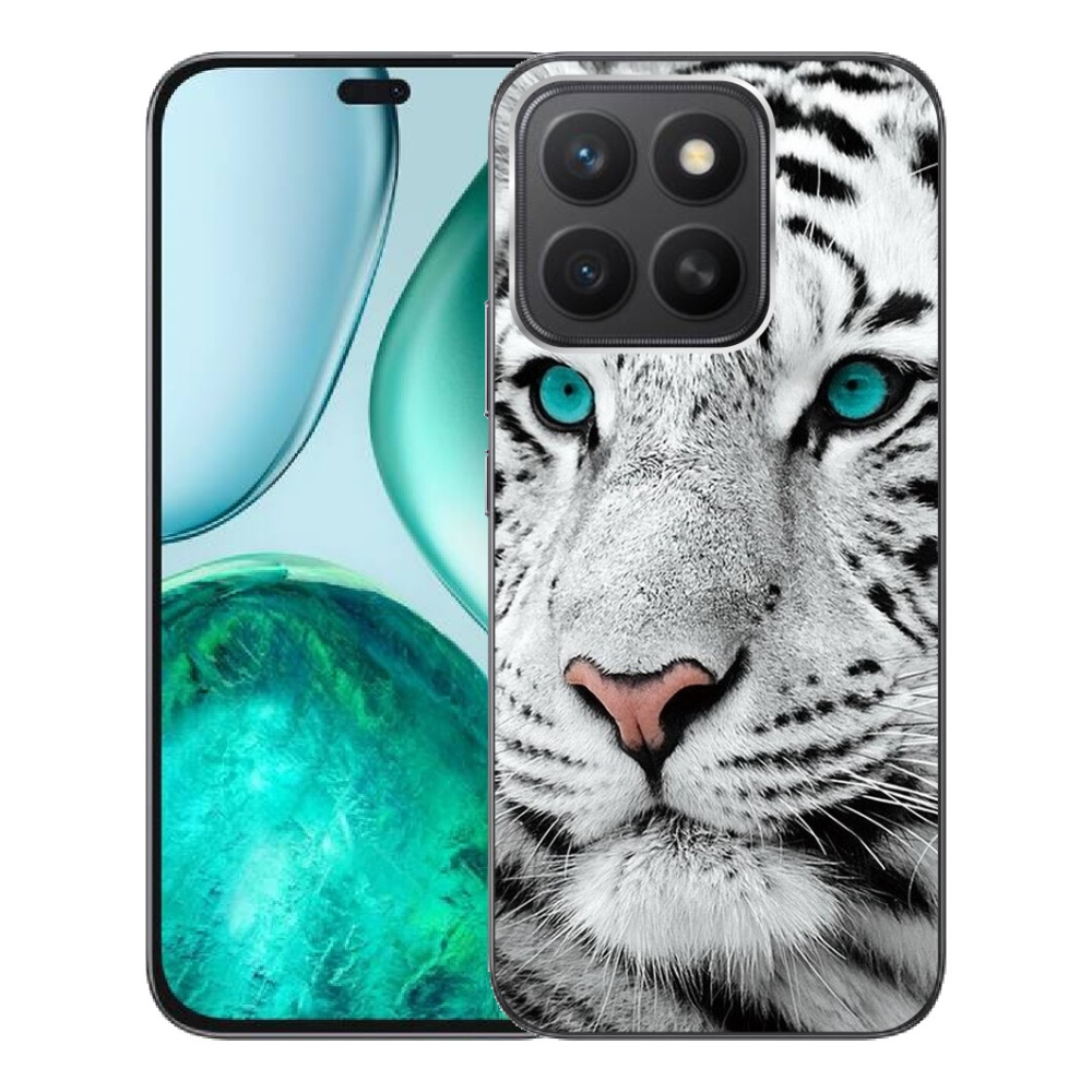 Gélový kryt mmCase na Honor X8c - biely tiger