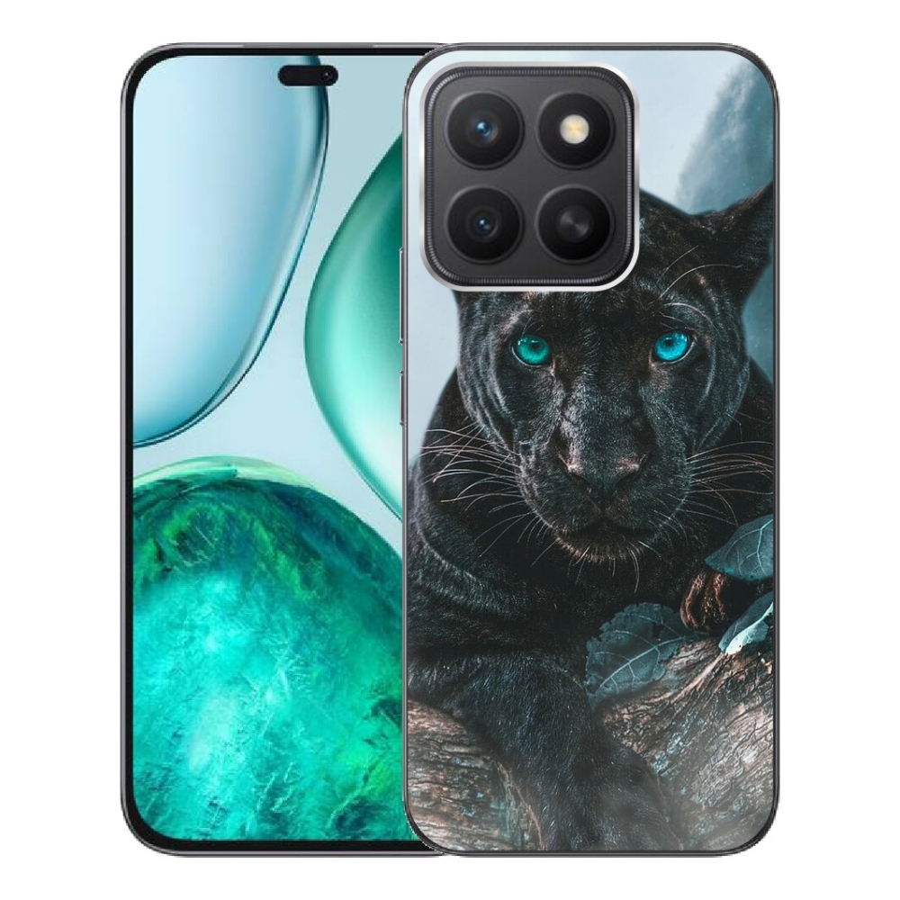 Gélový kryt mmCase na Honor X8c - čierny panter