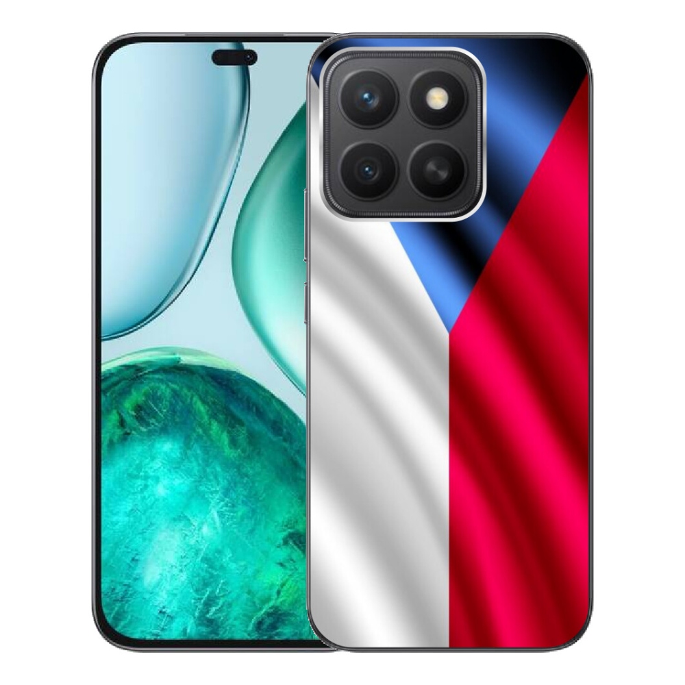 Gélový kryt mmCase na Honor X8c - česká vlajka