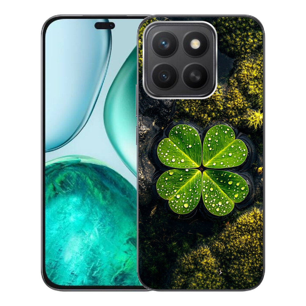 Gélový kryt mmCase na Honor X8c - štvorlístok