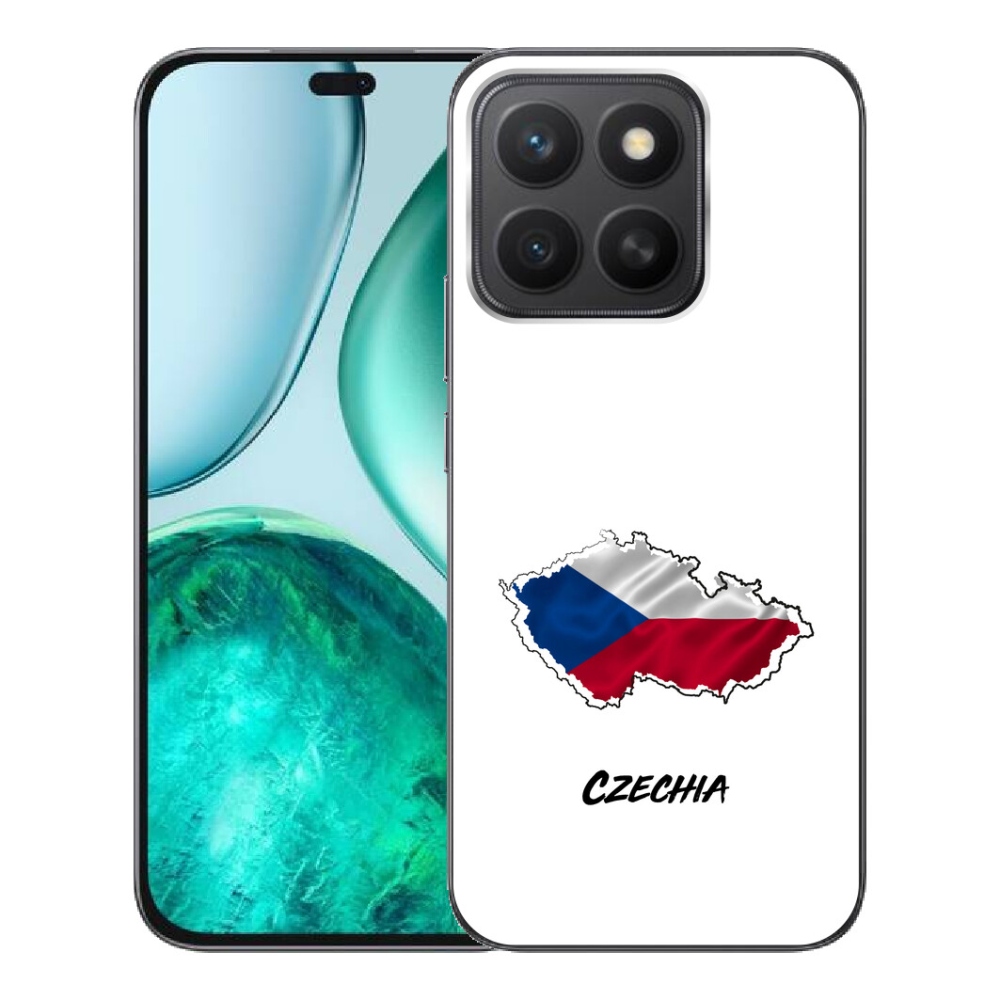 Gélový kryt mmCase na Honor X8c - Slovakia biele pozadie