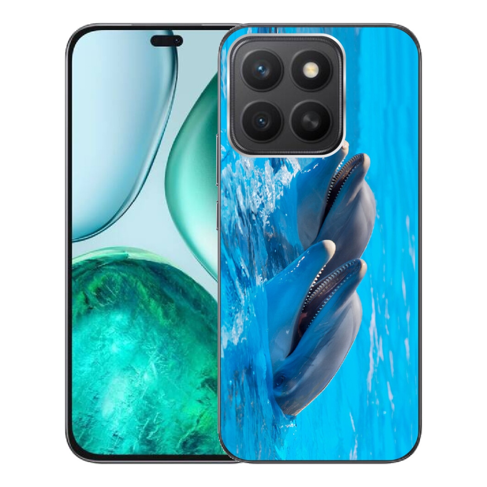 Gélový kryt mmCase na Honor X8c - delfíny
