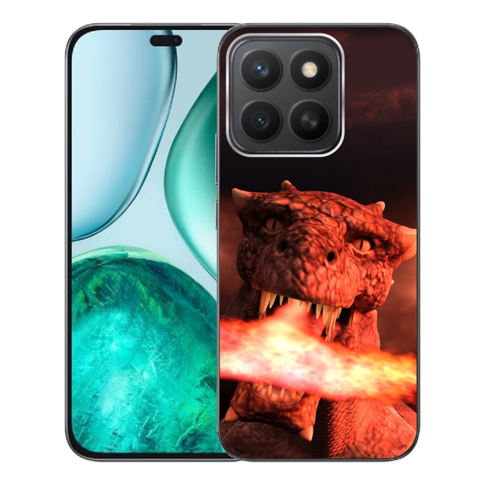 Gélový kryt mmCase na Honor X8c - drak